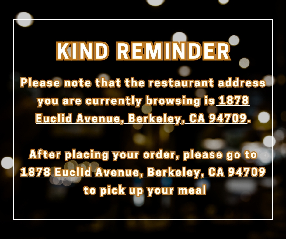 Restaurant Address Notification
